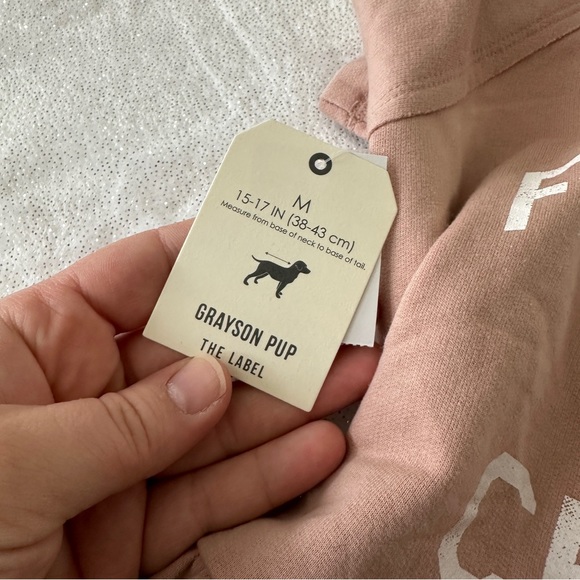 GRAYSON PUP Hooded Dog Sweater “Favorite Child” - Picture 5 of 6